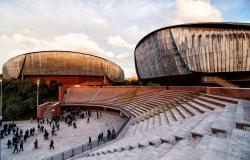 External view of the Auditorium Parco della Musica