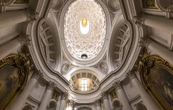 Dome of the church San Carlo alle Quattro Fontane