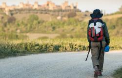 Walking on the Via Francigena in Tuscany 