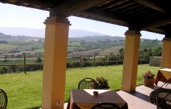 the spacious, panoramic porch