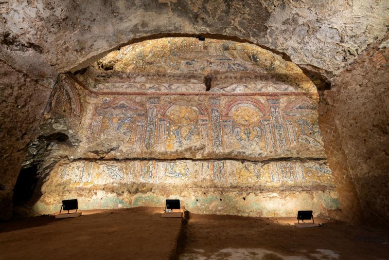 Full view of mosaic