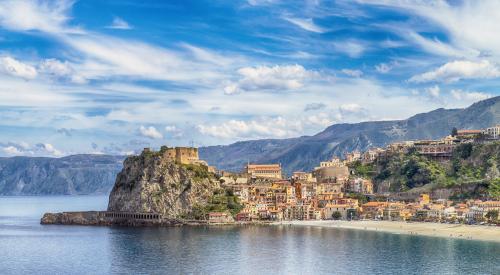 The beautiful seaside village of Scilla